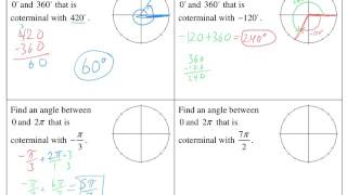 Coterminal Angles [upl. by Alahc760]