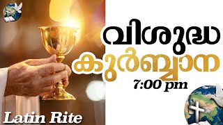 Holy Mass  700 PM  Malayalam  November 21 [upl. by Leckie]