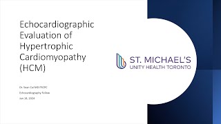 Echocardiographic Evaluation of Hypertrophic Cardiomyopathy HCM [upl. by Ahsiek]