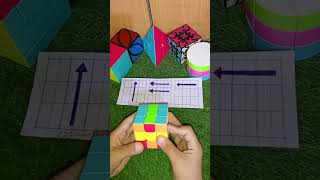 3x3 Rubiks cube tricks rubikscube tricks cubes shorts [upl. by Emyaj]