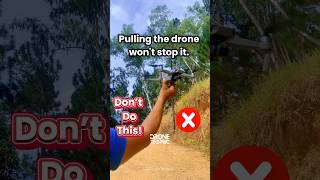 Don’t do this when landing the drone drone landing tutorial shorts [upl. by Hertzfeld]