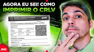 Como Imprimir o CRLV 2024 Pelo Celular Modo Fácil [upl. by Paco]