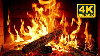 🔥 Cozy Fireplace 4K 12 HOURS Fireplace with Crackling Fire Sounds Crackling Fireplace 4K [upl. by Assyn]