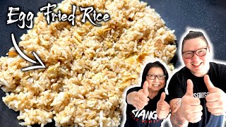 How Chinese chefs cook Egg Fried Rice Video 20 🍚🍳 Mum and Son professional chefs cook [upl. by Ahlgren]