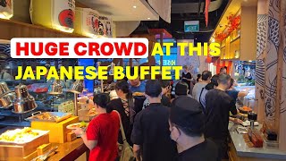 Huge Crowd At This Buffet [upl. by Anitsyrc]