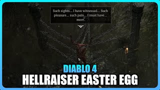 DIABLO 4  Hellraiser Easter Egg [upl. by Barstow]