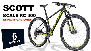 SCOTT SCALE RC 900 Pro BICICLETA MTB Especificaciones │ Consejos de ciclismo MTB [upl. by Tobiah]