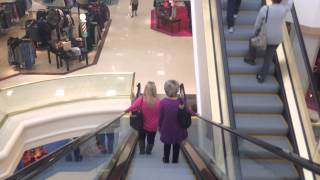 BRAND NEW Schindler Escalators at New Von Maur Store  Riverchase Galleria  Hoover AL [upl. by Mauve]