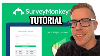 SurveyMonkey Tutorial  How to Create Online Surveys EASY [upl. by Thelma]