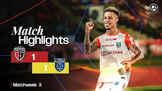 Match Highlights  NorthEast United FC 11 Kerala Blasters FC  MW 3  ISL 202425 [upl. by Gerhard]