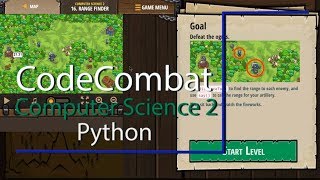 CodeCombat  Level 16 Range Finder Computer Science 2 Python [upl. by Danete]