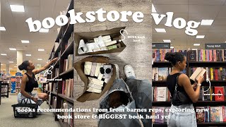 cozy bookstore vlog☀️🍉🌊come book shopping at barnes with me  new bookstore amp HUGE book haul [upl. by Hayott206]