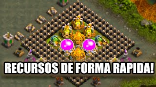 COMO OBTENER RECURSOS CASI quotILIMITADOSquot EN CLASH OF CLANS [upl. by Ahsak]