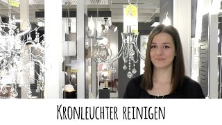 Kronleuchter reinigen mit Omas HaushaltsTipps [upl. by Aicil758]