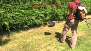 Petrol Strimmer  Brushcutter by Titan Pro [upl. by Foskett577]