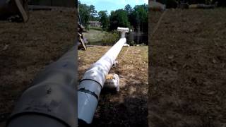 8 Inch Siphon Line [upl. by Idelson]