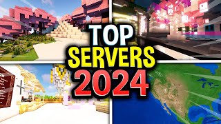 🏆TOP 3 Mejores Servidores de Minecraft Hispano 2024😱No Premium y Premium 12080 JAVA BEDROCKPE [upl. by Oker]