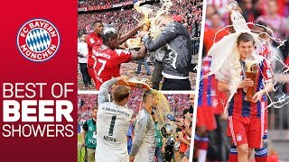 7 Championships 7 Beer Showers  Best of FC Bayern [upl. by Benito]