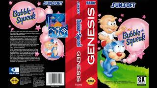 Bubble and Squeak  SEGA Genesis Full Soundtrack OST Real Hardware [upl. by Ylecic]