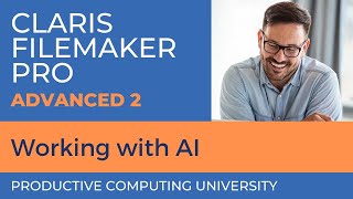 Claris FileMaker Pro Training Working with Consumer AI Advanced 2 Course Excerpt 2 [upl. by Aicatsue913]