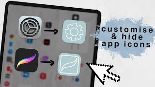 How to Customize App Icons on iPad [upl. by Midian]