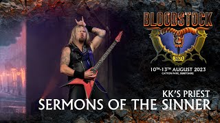 KKs Priest  Sermons of the Sinner Live at Bloodstock 2023  Epic Performance [upl. by Llenwad]