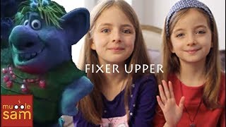 Sophia and Bella  FIXER UPPER Frozen Song Live A Capella on Mugglesam [upl. by Shae906]