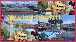 Opbouw Aufbau Gelaener Kirmes Kermis Geleen 2024 deel 1 [upl. by Abigail895]