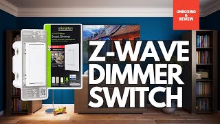 GE Enbrighten ZWave Smart Light Dimmer  Unboxing Setup amp Demo [upl. by Eelrac]