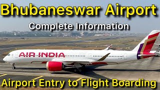 Bhubaneswar Airport Complete Information  Biju Patnaik International Airport [upl. by Derej673]