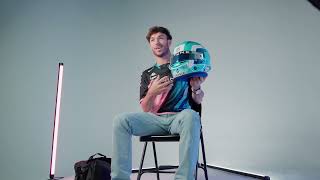 PIERRE GASLY REVEALS HIS 2024 RACE HELMET [upl. by Ocisnarf]