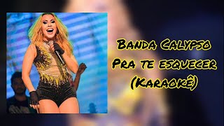 Pra te esquecer  Karaokê  Banda Calypso [upl. by Eniamaj]