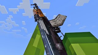 the Best FREE Guns Addon in Minecraft PEBedrock [upl. by Merl]