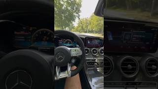 2023 AMG C43 Coupe Pops with AMG Performance Exhaust LOUD POV [upl. by Ahsikin]