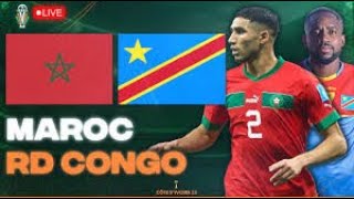 Maroc vs Congo en live streaming  مباشر مباراة المغرب ضد الكونغو [upl. by Pokorny95]