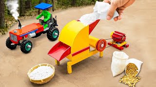 Diy diorama tractor making mini motor water pump science project minivillagenp [upl. by Gherlein273]