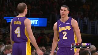 Lonzo Ball Lowlights 20171223 Portland Trail Blazers vs Los Angeles Lakers [upl. by Aldred]