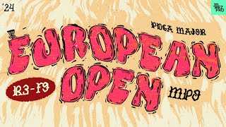 2024 European Open  MPO R3F9  McBeth Dickerson Miranda Latta  Jomez Disc Golf [upl. by Iroak235]