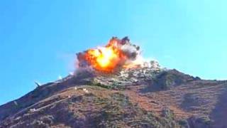 HUGE JDAM BOMB STRIKES TALIBAN POSITION [upl. by Melicent]