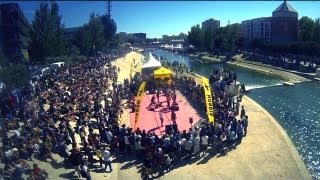 Gibbon Slackline Open 2013  The Finals  Fise World Montpellier [upl. by Swanhilda485]