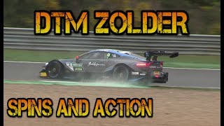 DTM Zolder 2019 Spins amp Action [upl. by Golanka]