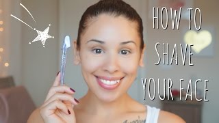 How To Shave Your Face  An Estheticians Guide [upl. by Yerg2]