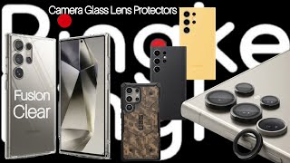 Ringke Camera Glass Lens Protectors for Samsung Galaxy S24 Ultra  Ringke Samsung amp UAG Case Tests [upl. by Altaf686]