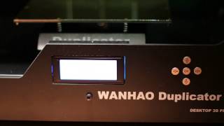 Hands on 3D Printer Wanhao Duplicator 4S Dual Filament deutsch [upl. by Layap]