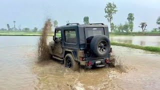 MAHINDRA LETEST THAR OFFROADING MAHINDRA OLD THAR POWER OF THAR [upl. by Ydospahr]