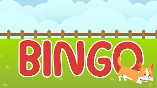 Bingo Dog Song • Educational Nursery Rhymes Song with Lyrics • Animated Animal Cartoon for Kids [upl. by Shaffert346]