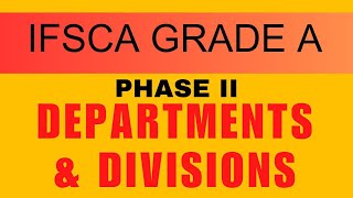 IFSCA grade A  Departments and divisions OF IFSCA  Organizational structure IFSCA [upl. by Aihtak673]