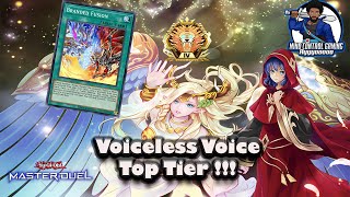 Best Deck In Mater Duel  Voiceless Voice Branded  Easy Guide amp Deck Profile  Crazy Combos [upl. by Ahsenhoj716]