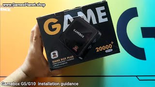 GameBox G10 Connection guidance User Tutorial step by step gamesplanet13 SINGHTECH1 [upl. by Aizat956]