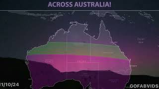 Aurora at Hanging Rock NSW 2024 [upl. by Pendergast]